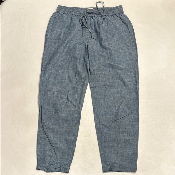 J.Crew Chambray Drawstring Pant - Picture 3 of 7